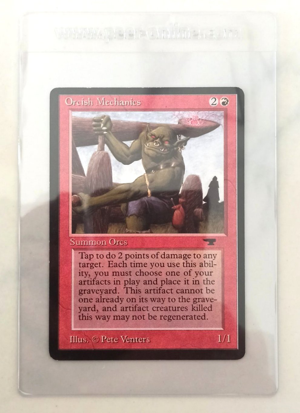 Magic the Gathering - Karte - Antiquities - Orcish Mechanics - Peer Online Shop