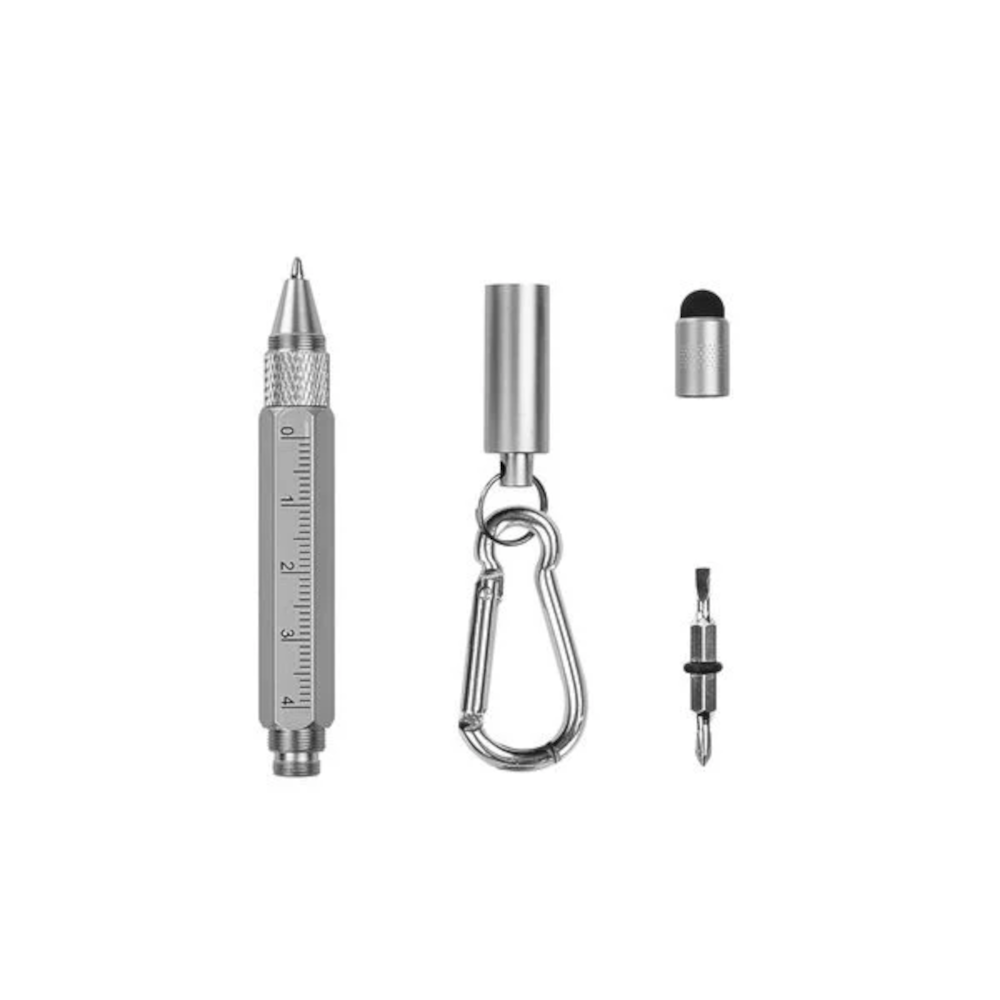 LEGAMI SOS Superpen Mini-Multifunktionsstift mit Karabiner