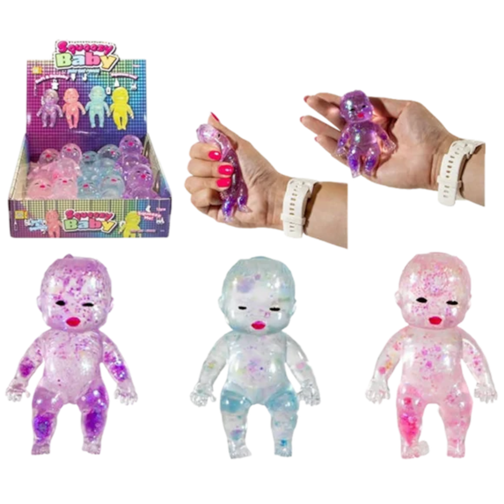 TRITON-X Stretch-O Squishy Baby – 1 von 3 Designs zufällig
