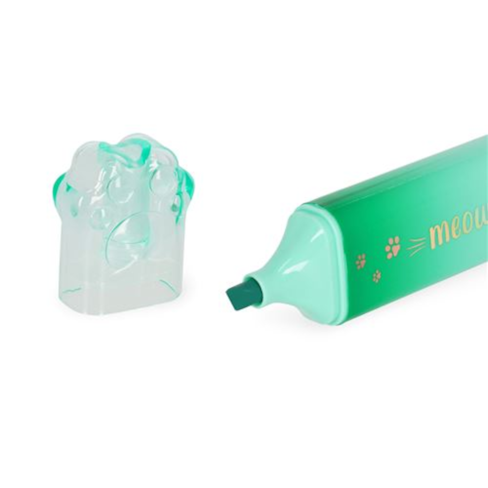 LEGAMI Meow Highlighter Textmarker Kitty – Grün