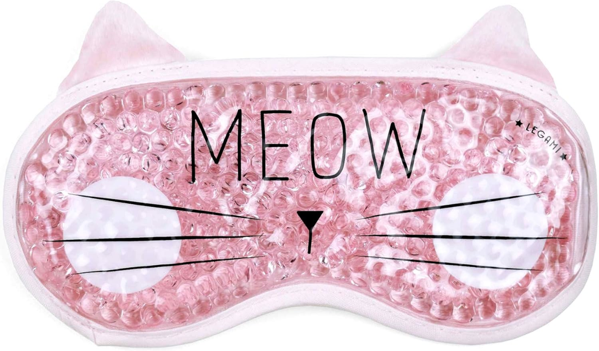 LEGAMI Meow Chill Out Gel-Augenmaske – Kühl- & Wärmemaske