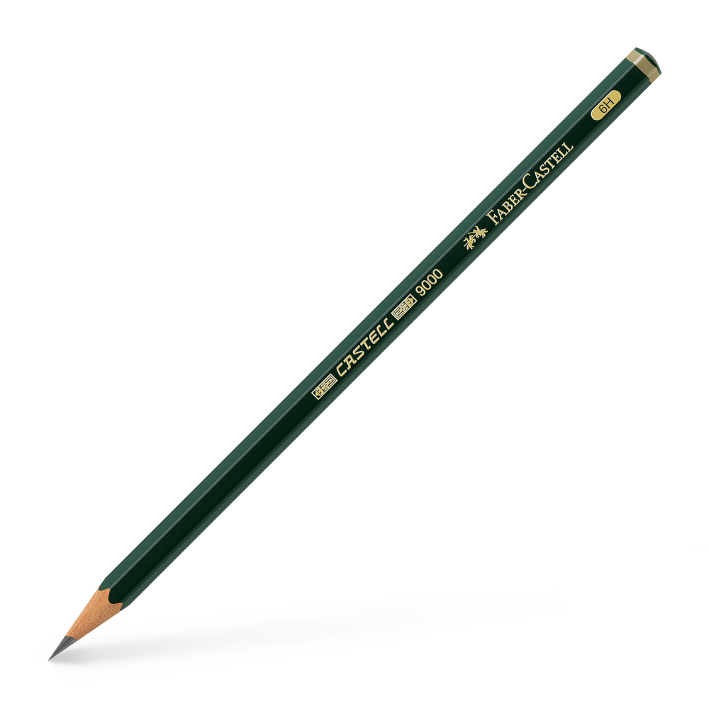 Faber-Castell Castell 9000 Bleistift 6H