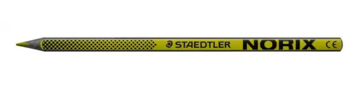 STAEDTLER NORIX 186 Buntstift Helloliv, weiche 3-mm-Mine