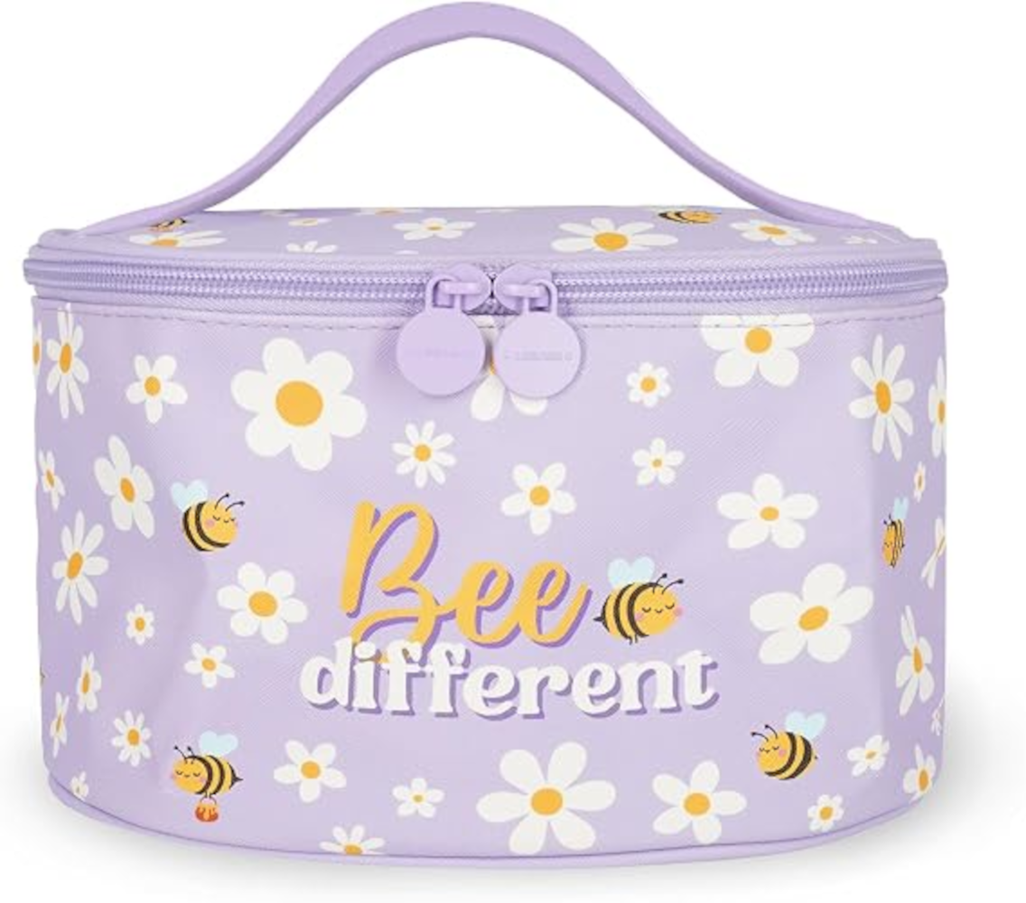 LEGAMI Hello Beauty Kosmetiktasche Bee mit Pinselhalter
