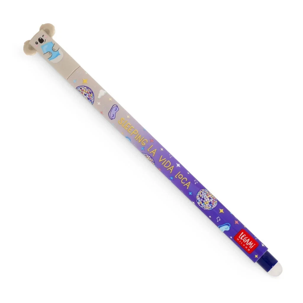 LEGAMI Radierbarer Gelstift Koala, blau, 0,7 mm