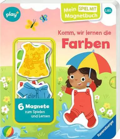 Mein Spiel mit-Magnetbuch: Farben