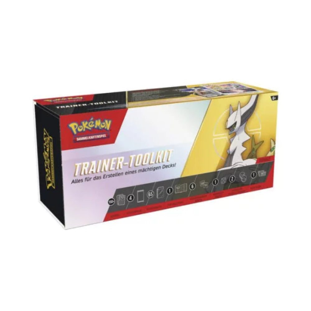 Pokemon Trainer-Toolkit Gelb 2023 Deutsch OVP Neu - 4 Boosterpacks - Peer Online Shop