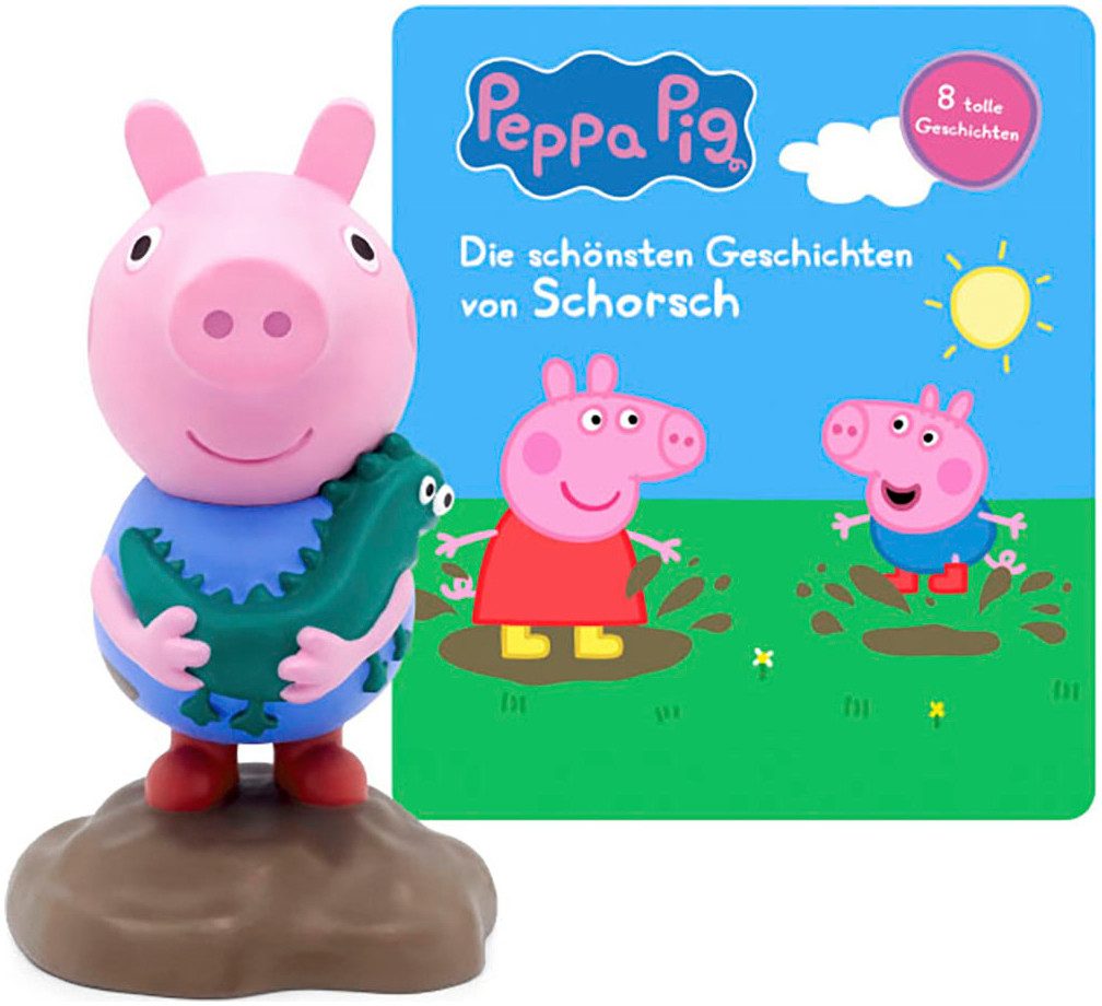 Peppa Pig Tonie - Schorsch's lustige Abenteuer | 8 Geschichten für Kinder ab 3