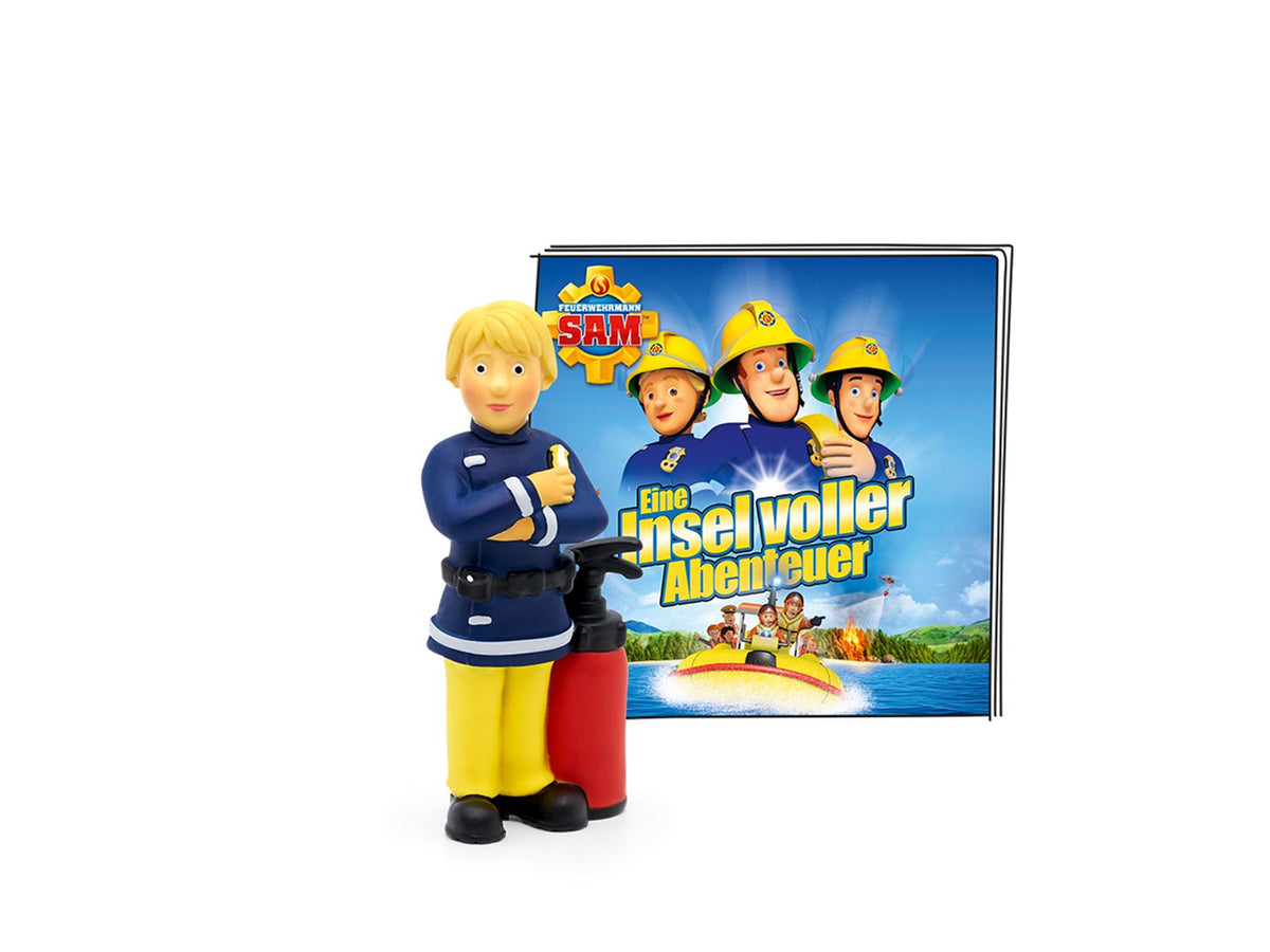 Feuerwehrmann Sam Tonie - Eine Insel voller Abenteuer | Hörfigur für Toniebox