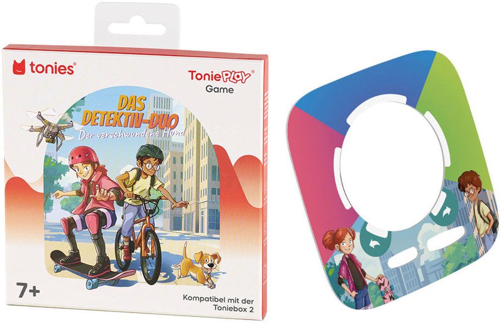 Das Detektiv Duo: Der verschwundene Hund - Tonieplay Game S für Kinder ab 7