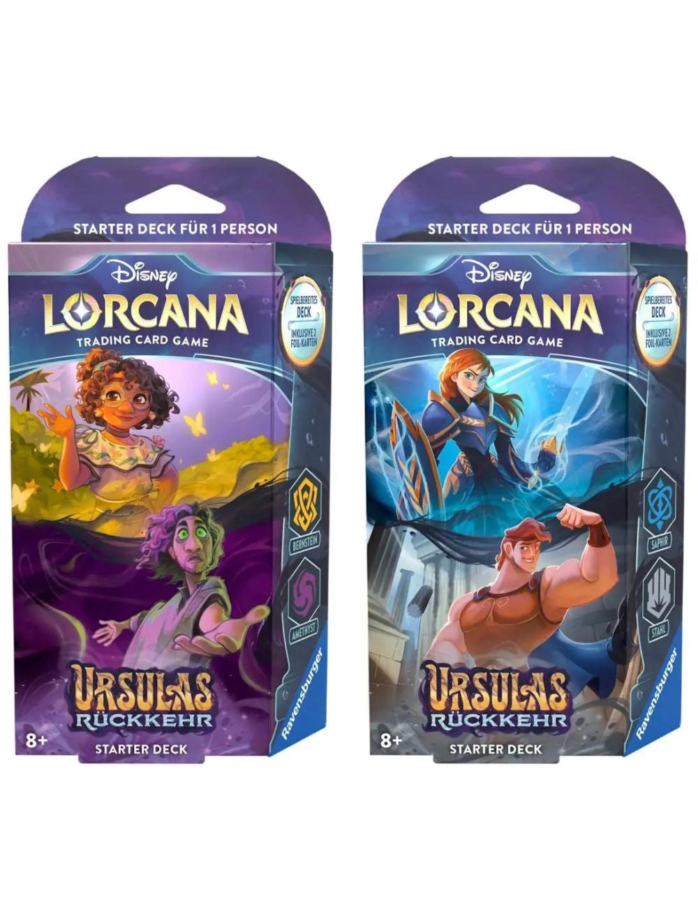 Ravensburger 1x Deck Disney Lorcana Ursulas Rückkehr Starter - zufällige Auswahl
