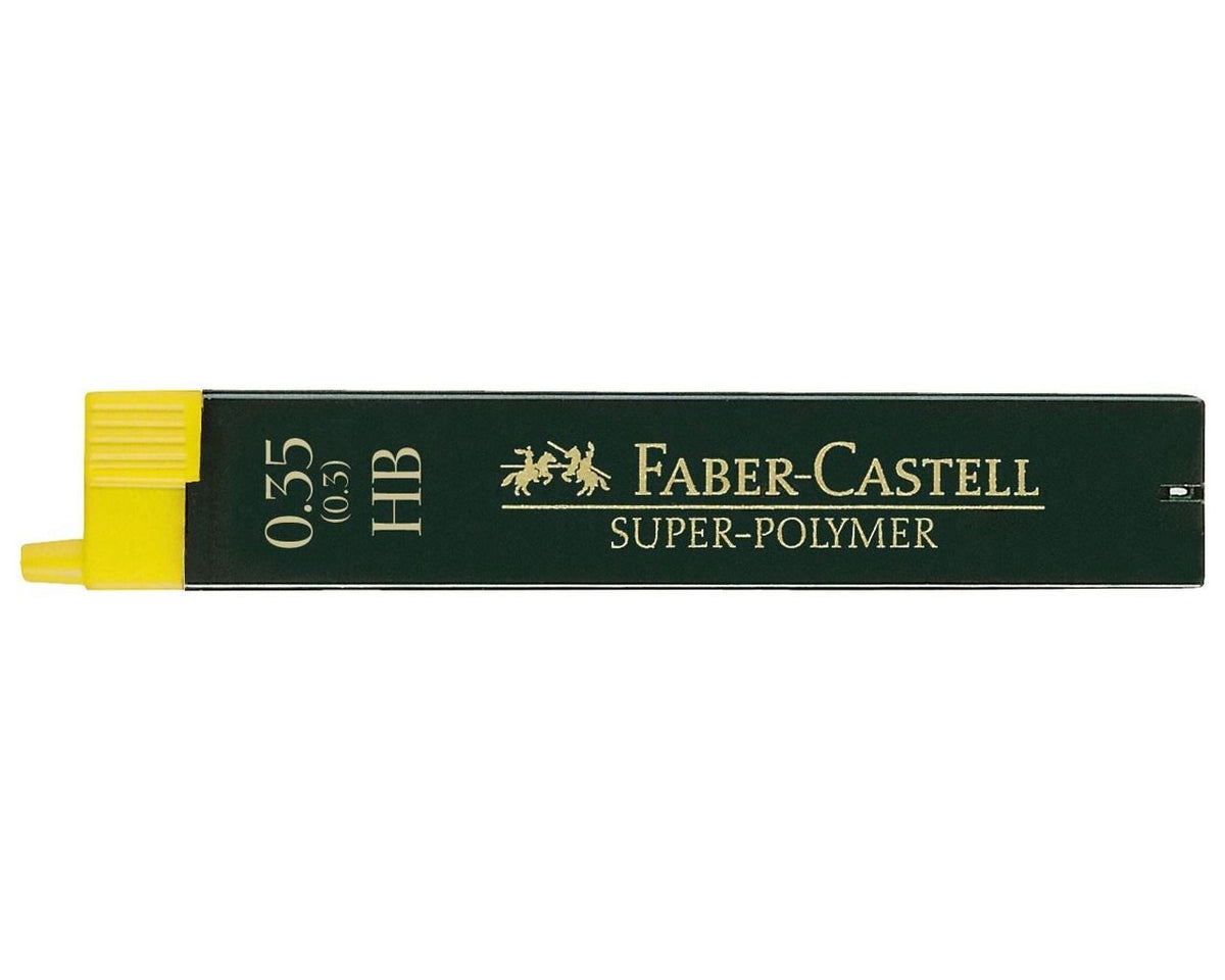 Faber-Castell Feinminen HB 0,35mm - 12 Stück