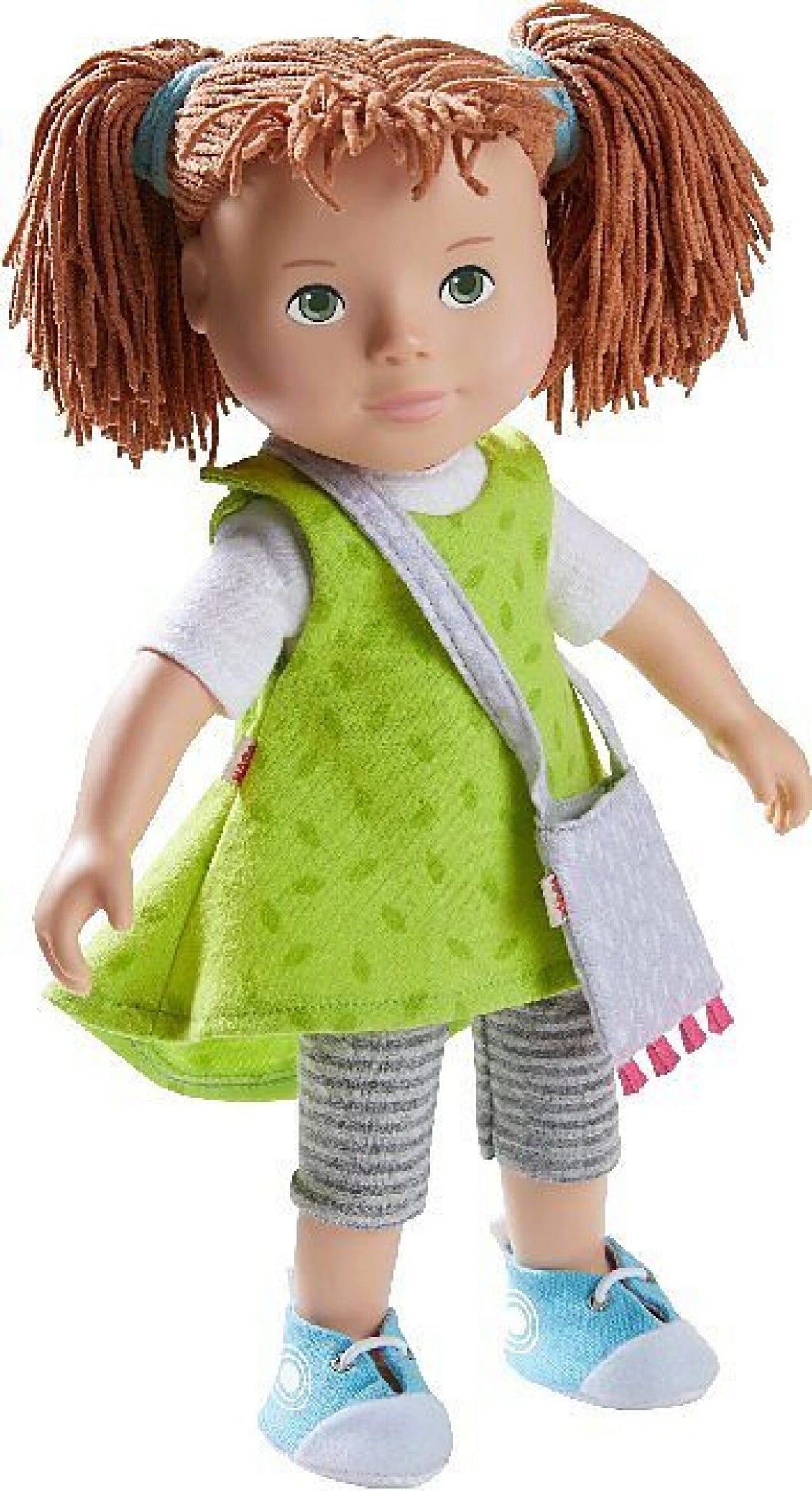 HABA Spielpuppe Milou 30cm - Weiche Stoffpuppe für Babys ab 18 Monate - 1 Stück