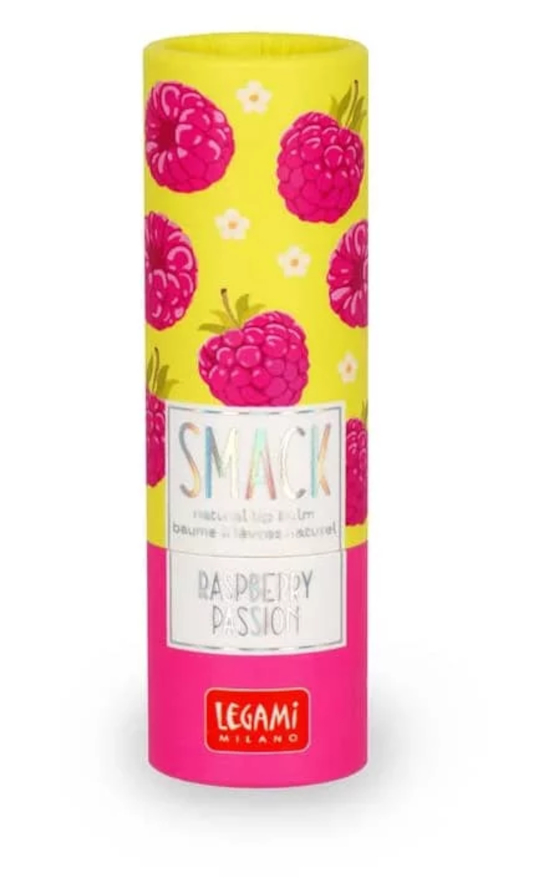 Legami Smack Lippenpflegestift Himbeere – 90% natürlich