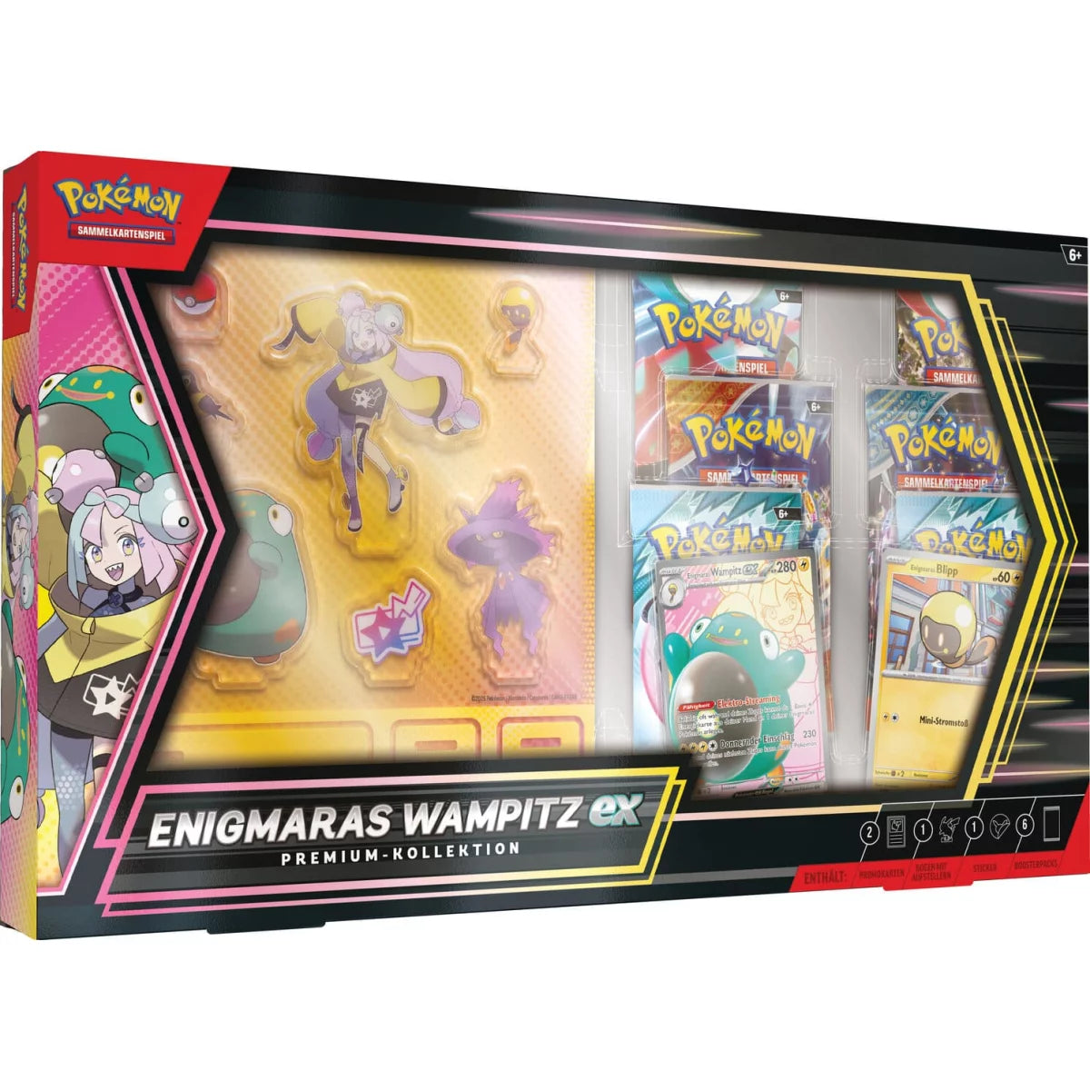 POKÈMON Enigmaras Wampitz-ex Premium-Kollektion (deutsch)