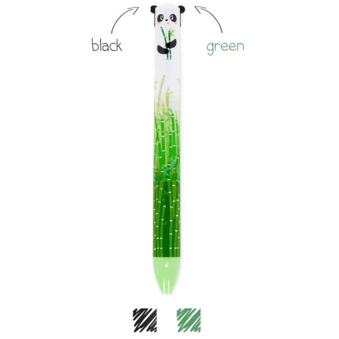 LEGAMI Click&Clack Kugelschreiber Panda – 2 Farben