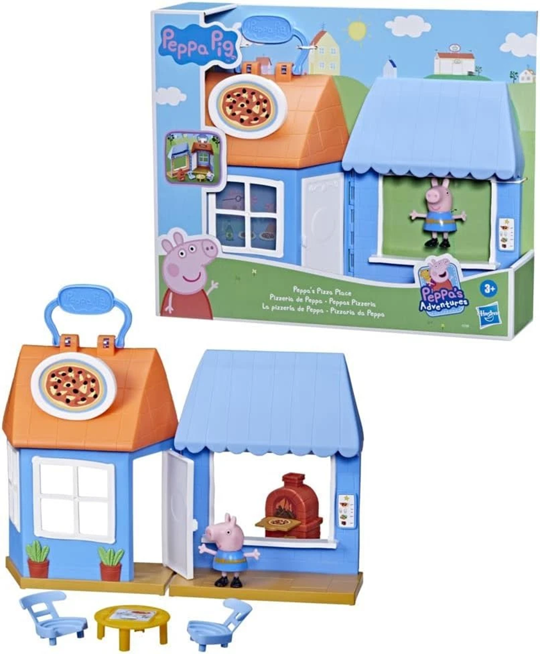 Peppa Pig Pizzeria Playset - Peppas Pizza Place mit Figur und Zubehör