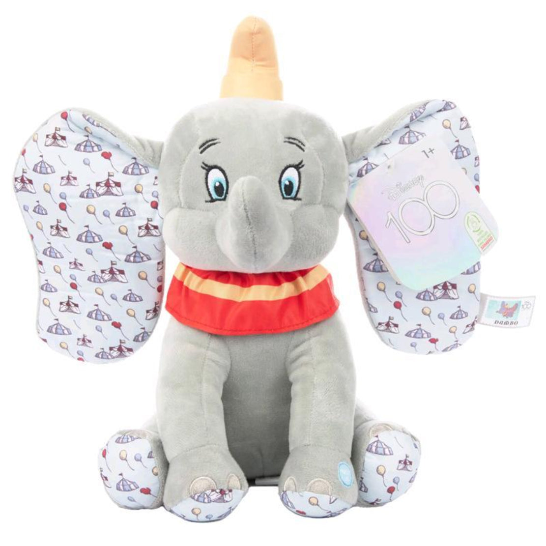 Disney Dumbo Plüschtier mit Sound - 30cm Kuscheltier für Kinder