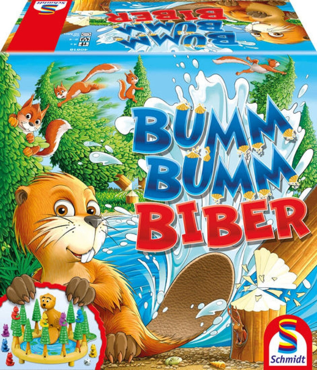 Bumm Bumm Biber - Das spannende Familienspiel von Schmidt Spiele