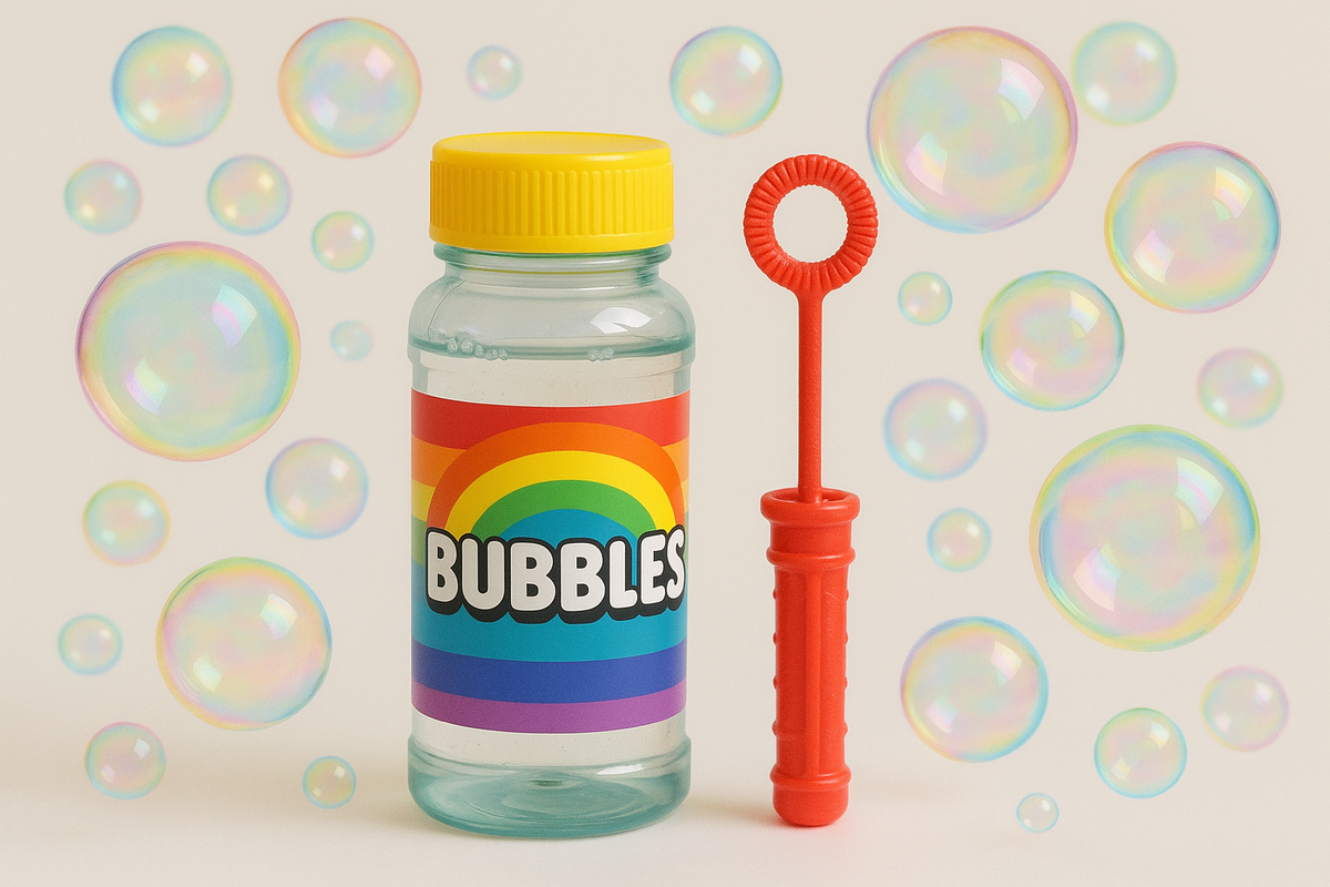 Seifenblasenflasche
