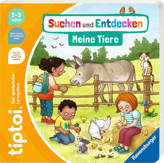 Ravensburger tiptoi® Meine Tiere – Suchbilderbuch ab 2 Jahren