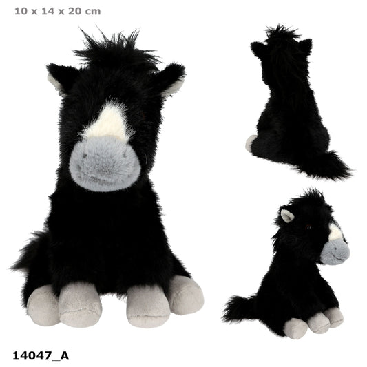Miss Melody Plüschpferd schwarz, 20 cm