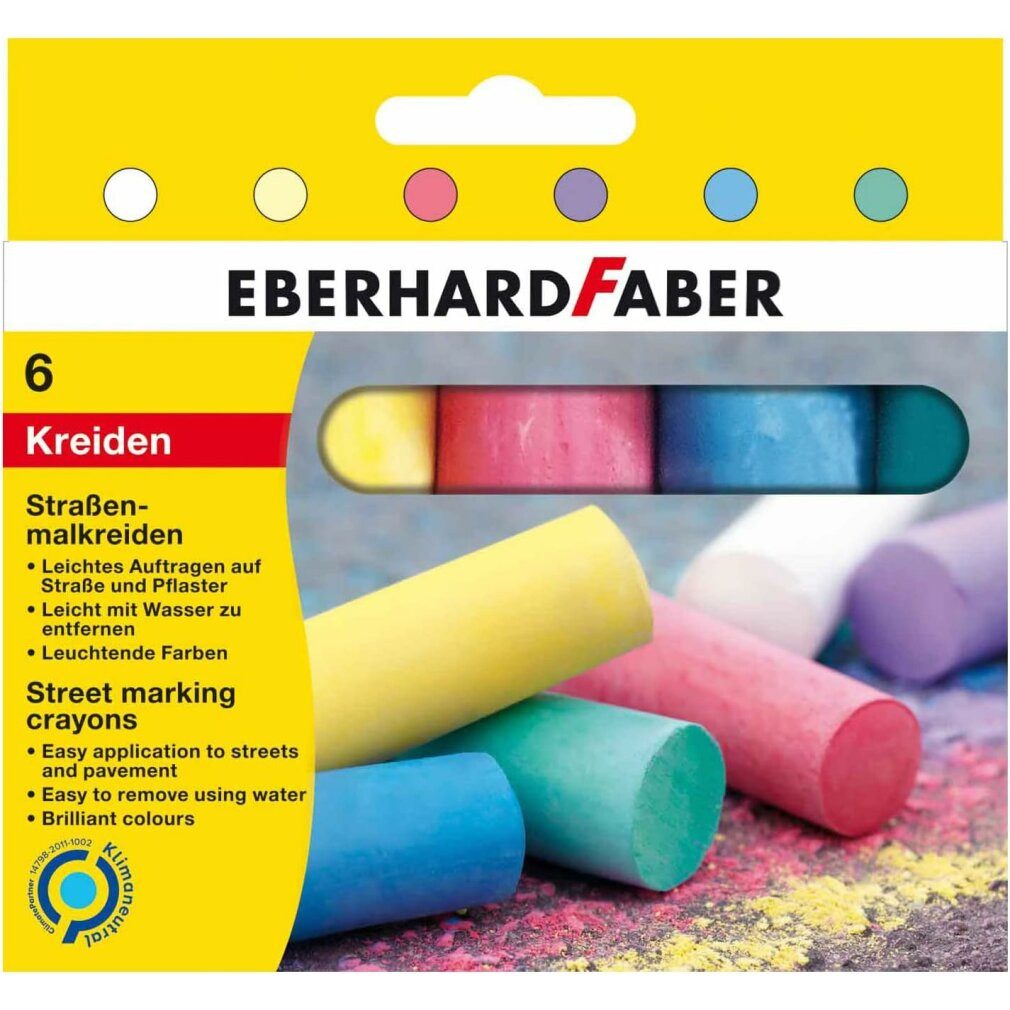 Eberhard Faber Straßenmalkreide 6er-Set