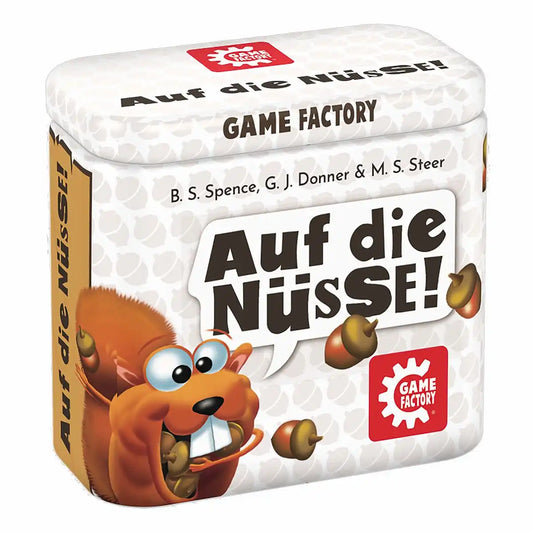 GAME FACTORY Auf die Nüsse - Das knackige Würfelspiel für die ganze Familie