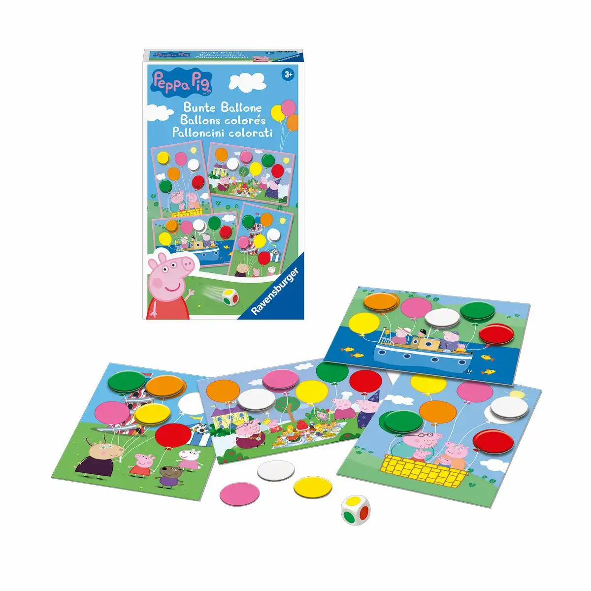 Ravensburger Reisespiel Peppa Pig Bunte Ballone