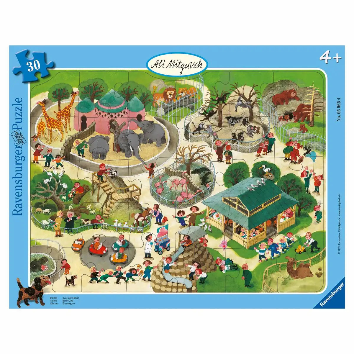Ravensburger Rahmenpuzzle Ali Mitgutsch 30 Teile