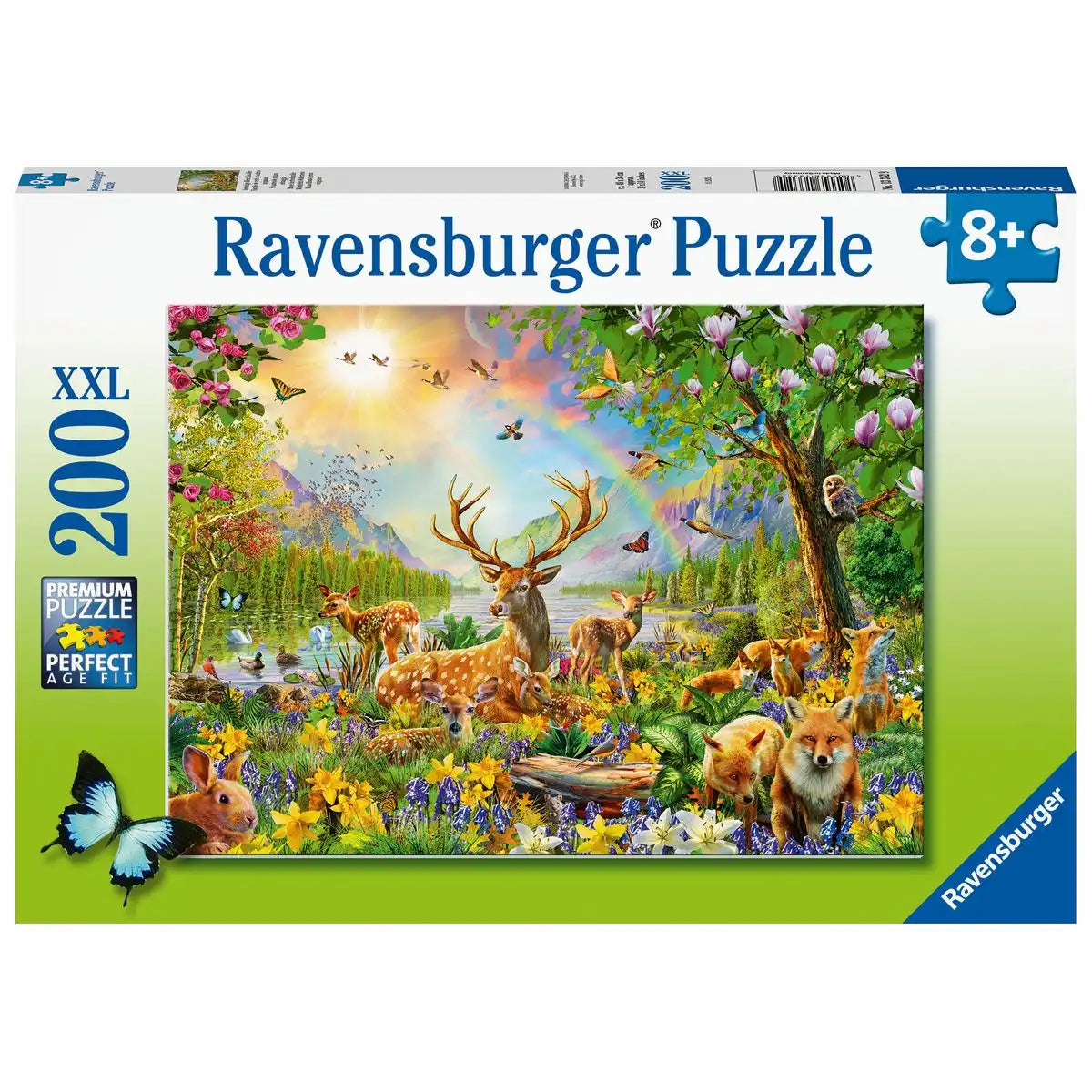 Ravensburger Puzzle Anmutige Hirschfamilie - 200 Teile Premium Qualität