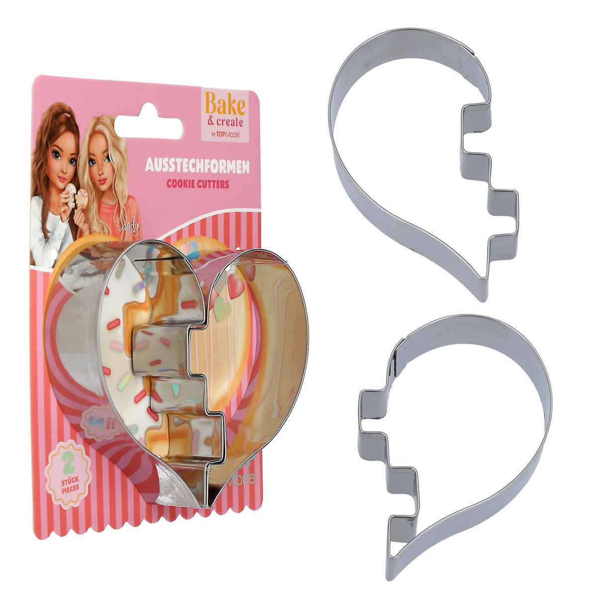 TOPModel BAKE and CREATE Ausstecher Herz 2-tlg. | DEPESCHE