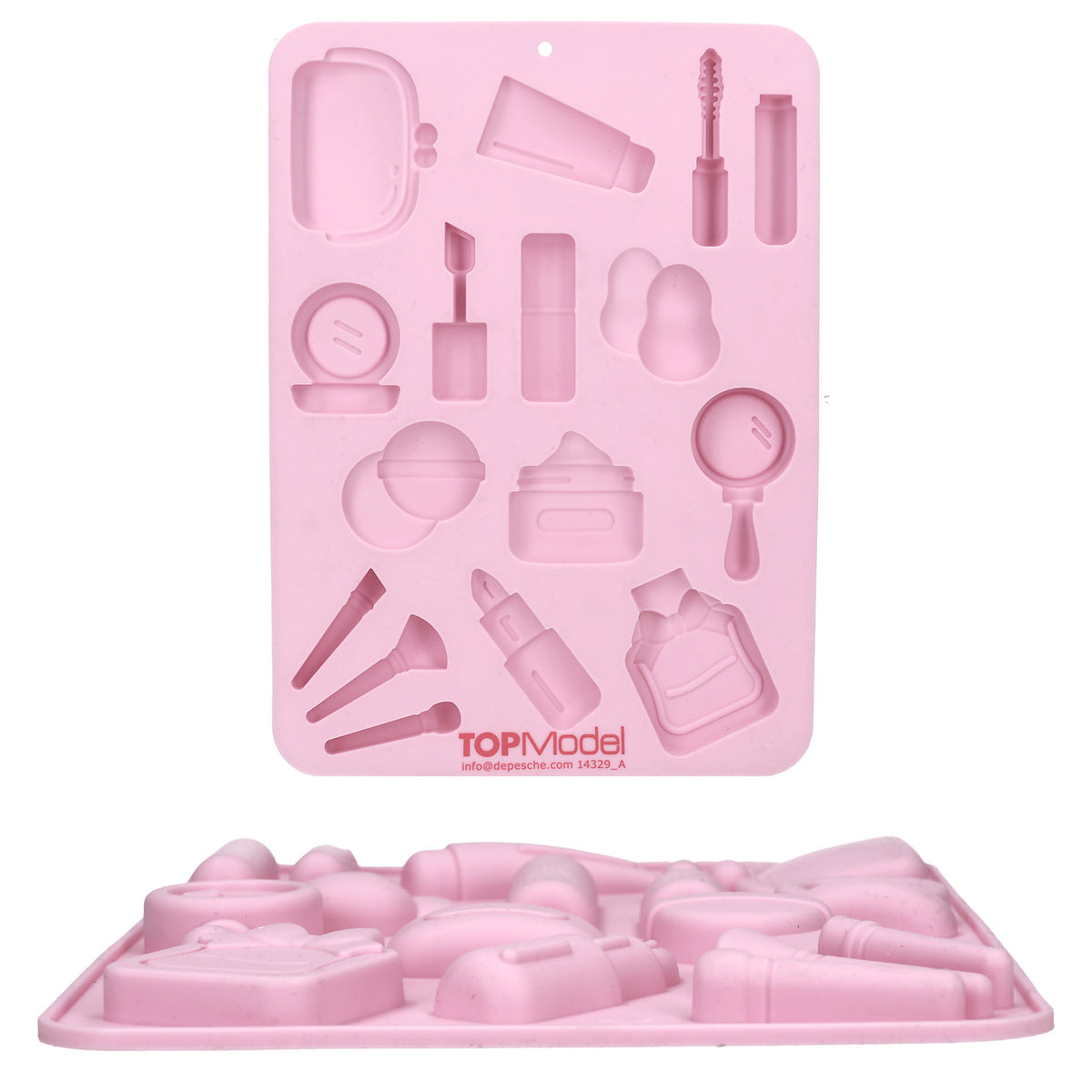TOPModel Silikonform – Beauty-Motive für Schokolade & Backen