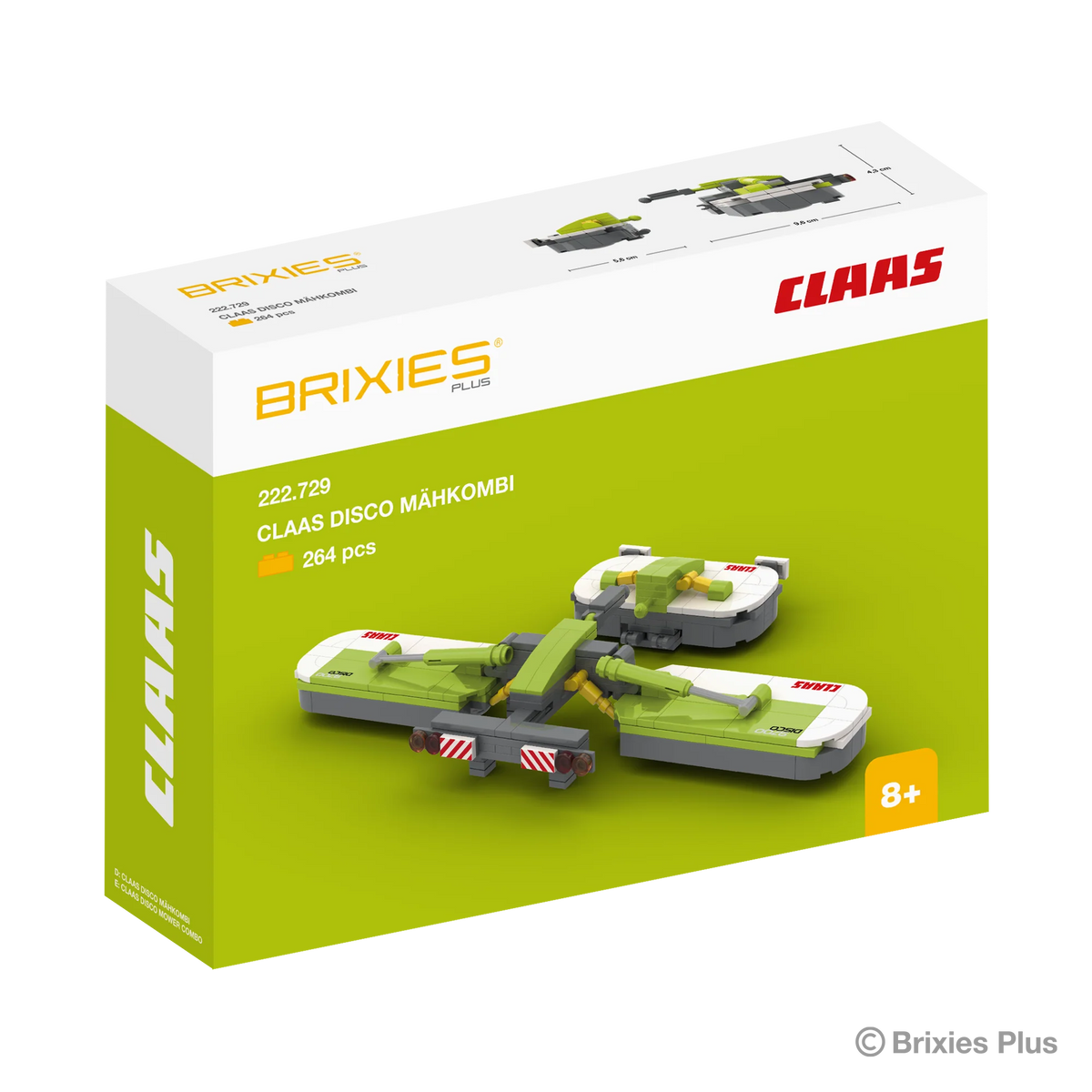 BRIXIES Plus Mähkombi CLAAS DISCO