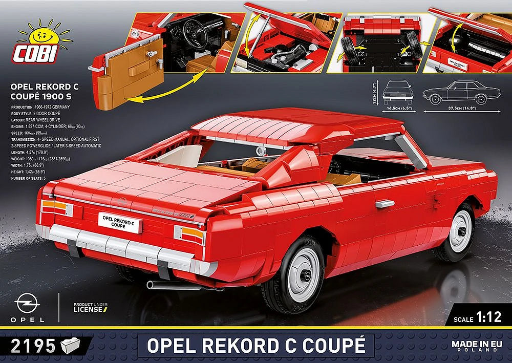Opel Rekord C Coupe (2195 PCS)