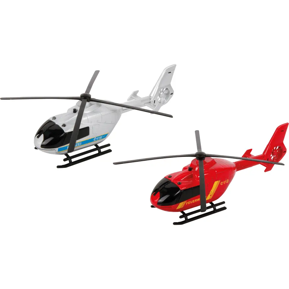 Speedzone Einsatzhubschrauber mit Licht & Sound - 2-fach sort.