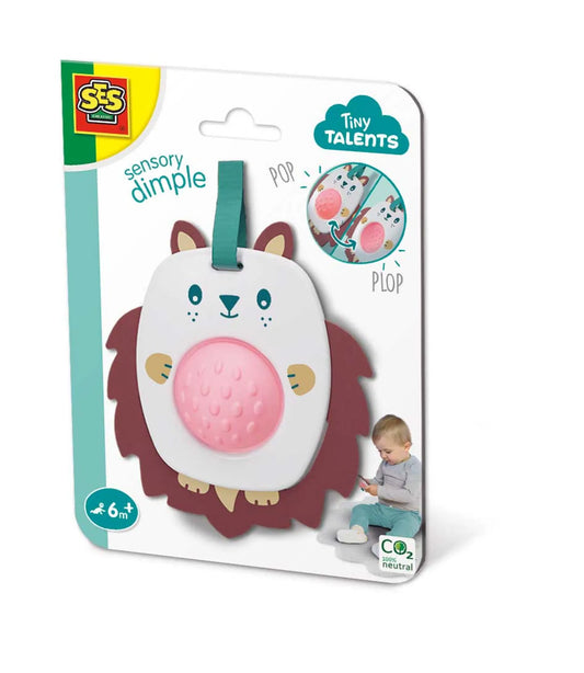 SES Creative Greifspielzeug Dimple - Igel Sensorikspielzeug