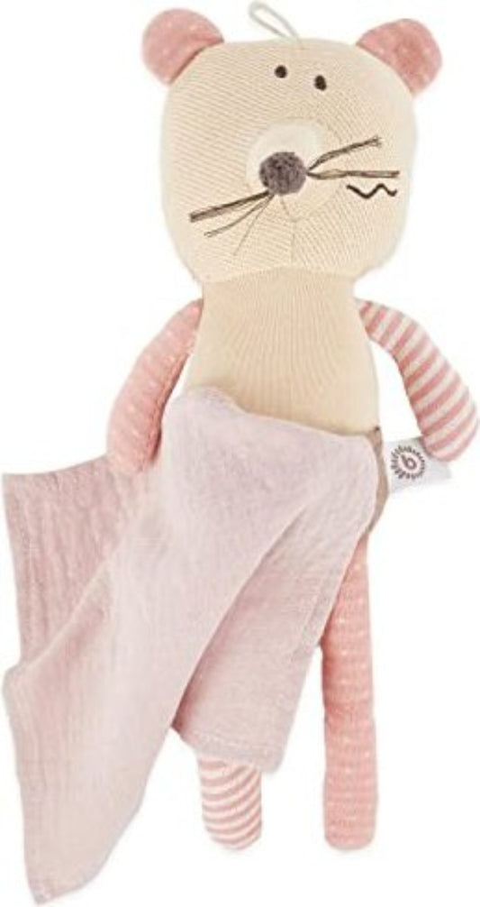 Bieco Schmusetuch Maus - Kuscheliges Schnuffeltuch für Babys