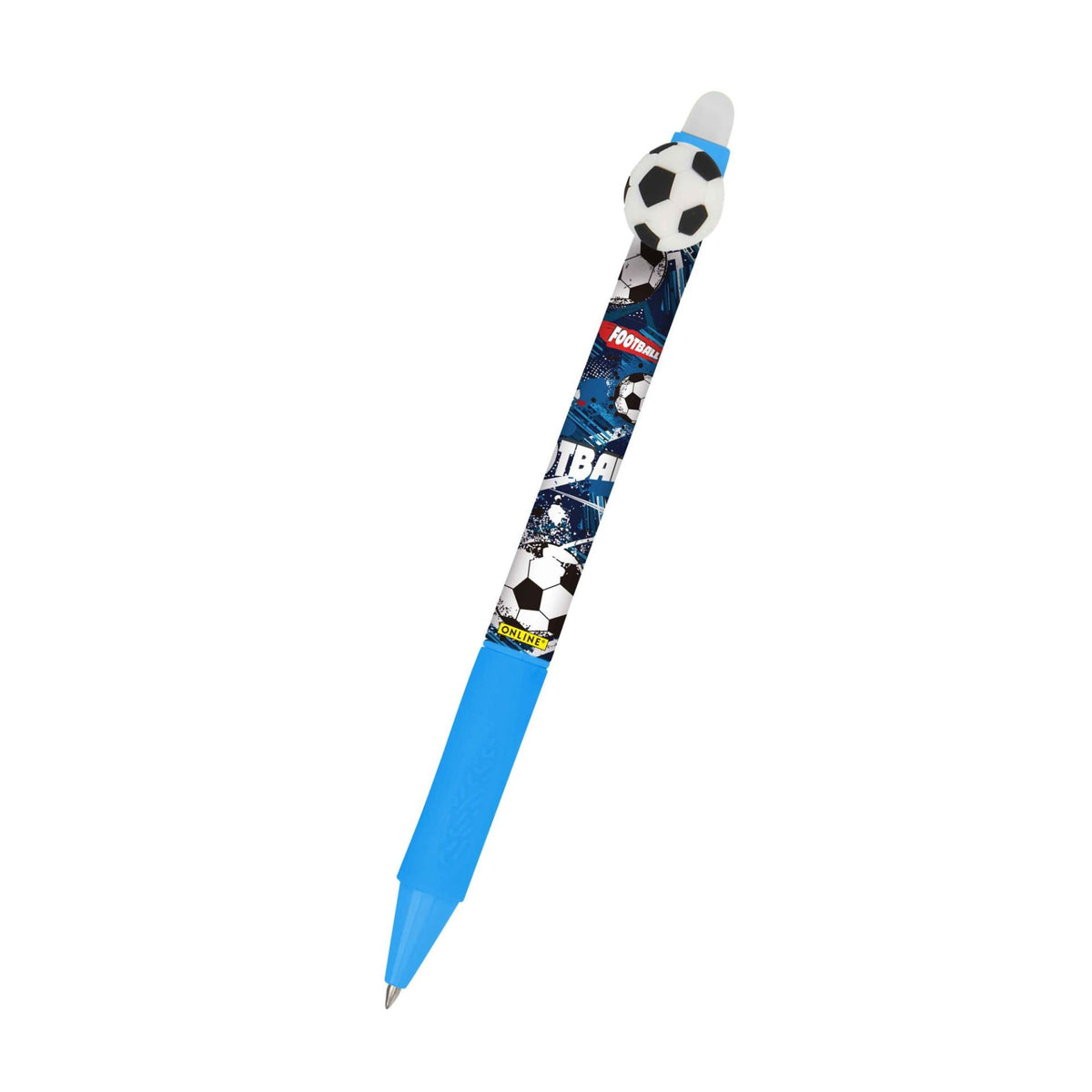 Gelschreiber magiXX Fun Football Blue radierbar nachfüllbar