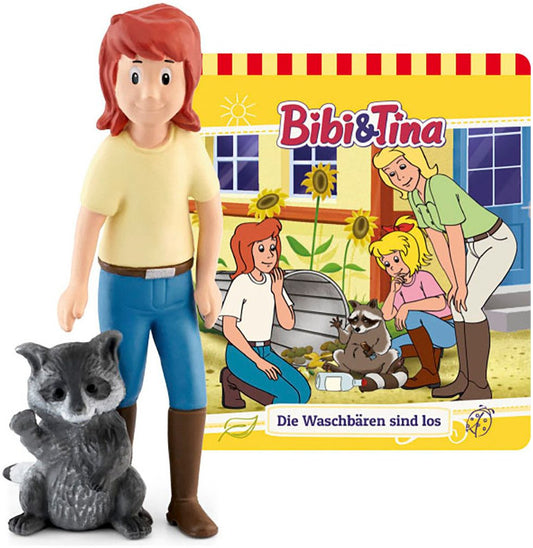Bibi und Tina Tonie - Die Waschbären sind los | Hörspielfigur für Toniebox