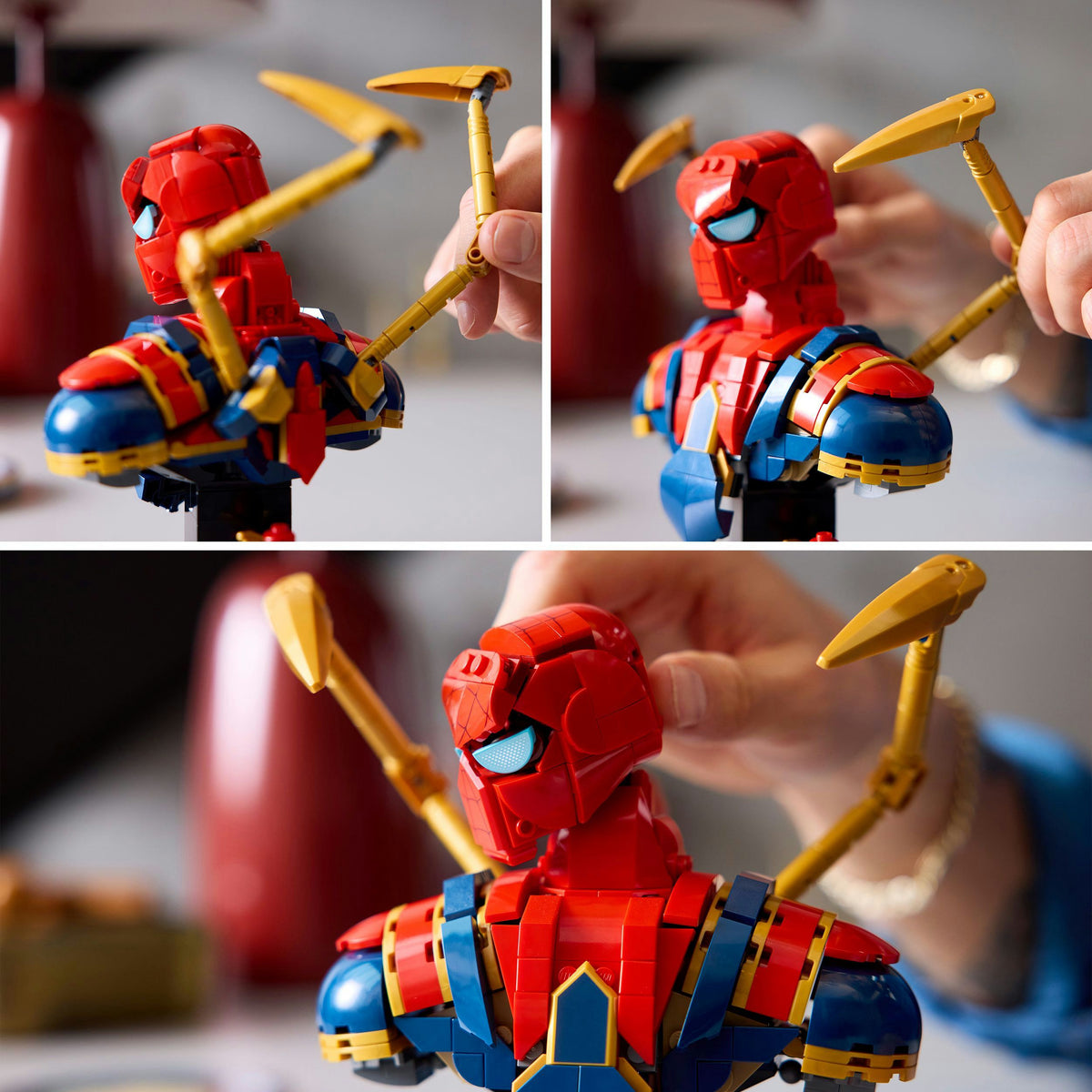 LEGO Marvel Iron Spider-Man Büste 76326, 379 Teile