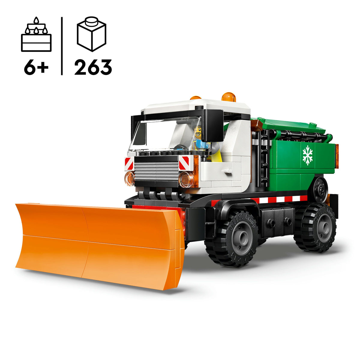 LEGO City Schneepflug 60490 – 263 Teile