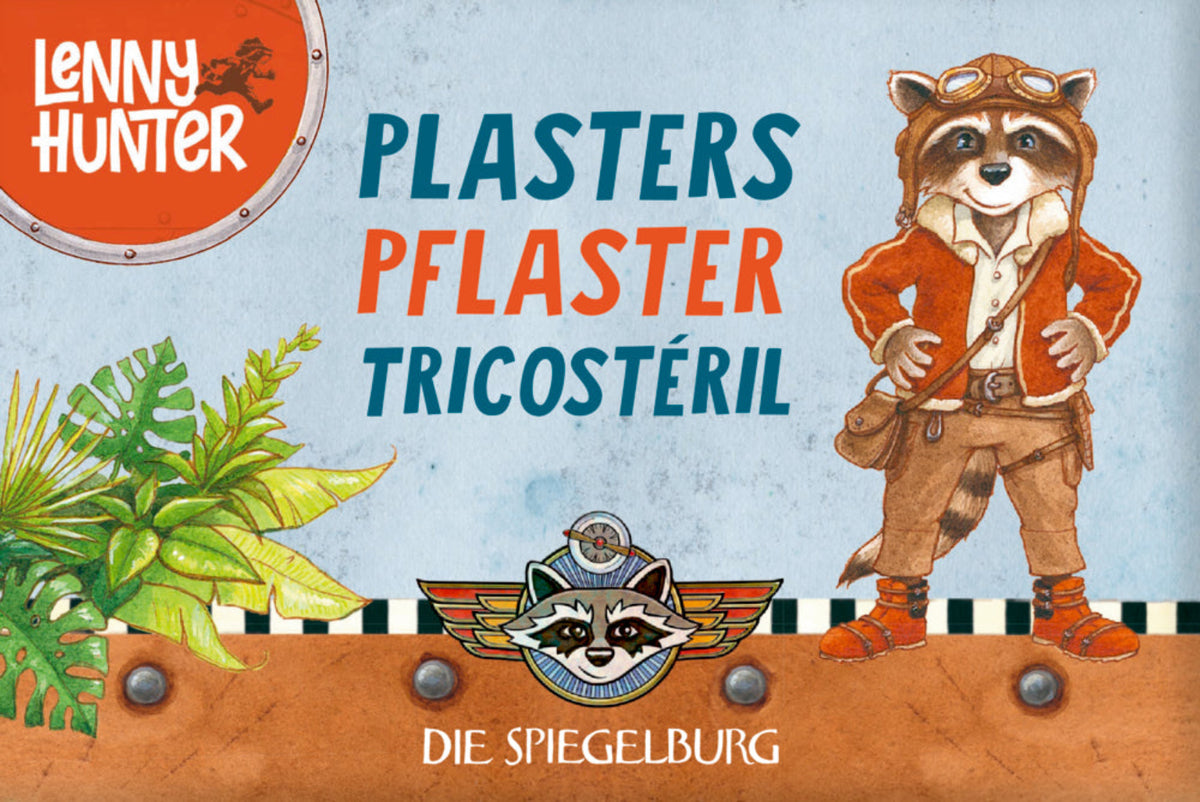 Lenny Hunter Pflasterstrips für Kinder, 10 Stück