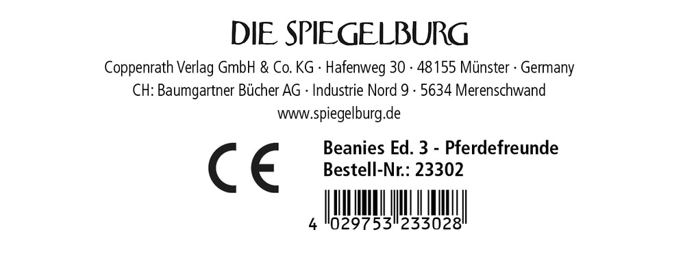 Beanies Pferdefreunde Ed. 3 – 1 Plüschfigur, Design zufällig