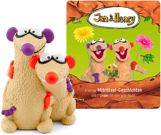 Jan & Henry Tonie - 8 spannende Rätsel-Geschichten + 2 Lieder für Kinder ab 3