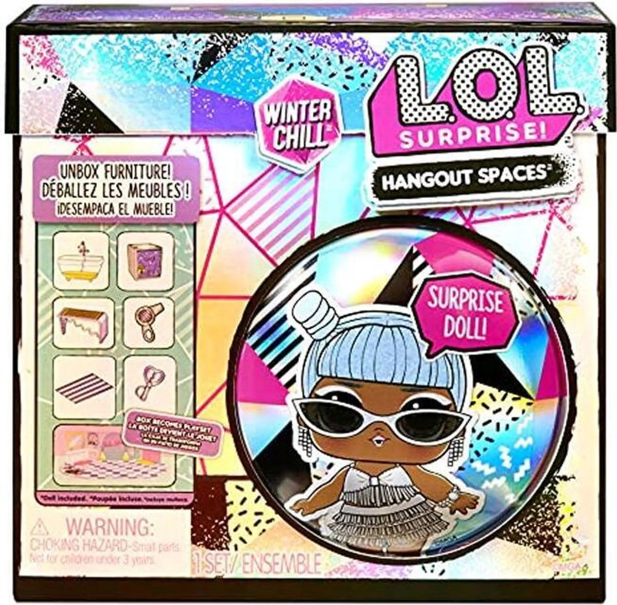 MGA LOL Surprise Winter Chill Hangout Spaces Möbel-Spielset