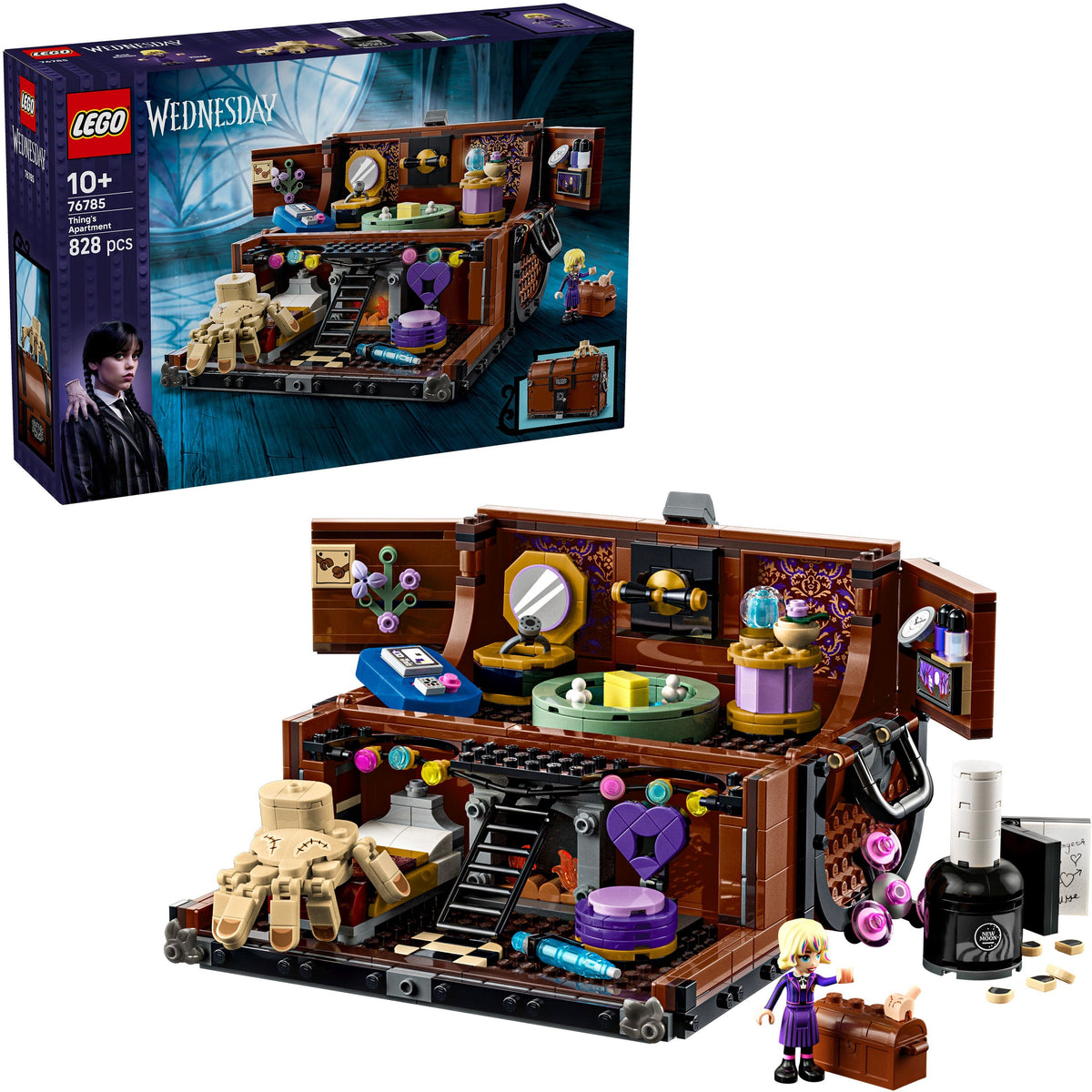LEGO Wednesday 76785: Wohnung des Eiskalten Händchens