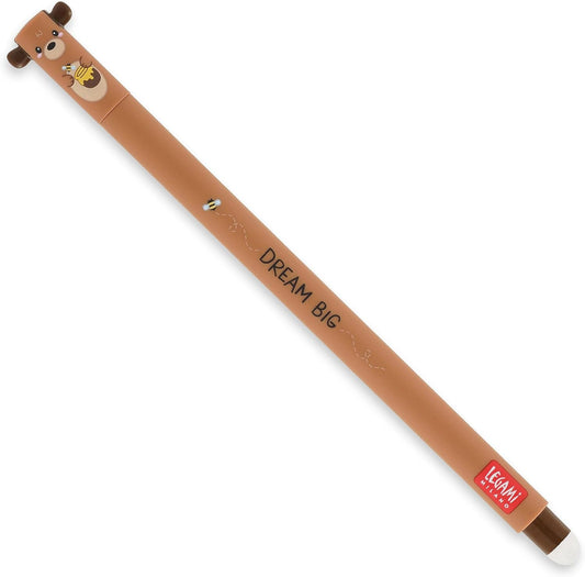 LEGAMI Erasable Gel Pen Löschbarer Gelstift – Teddy Bear
