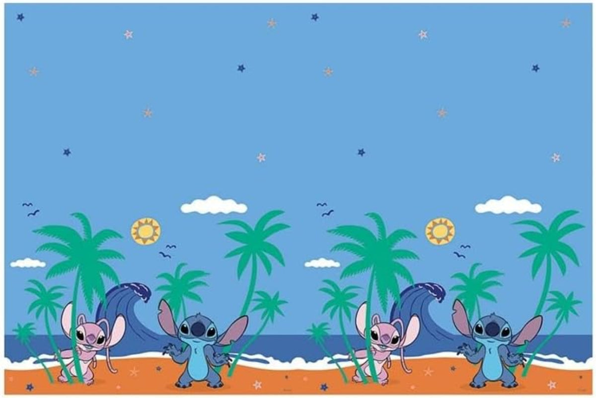 PROCOS Disney Stitch Tischdecke 120×180 cm – blau
