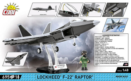 Lockheed F-22 Raptor (695 PCS)